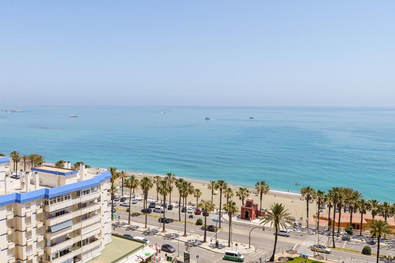 Amazing Views Beachfront Apartment With Swimming Pool Benalmádena Exterior foto